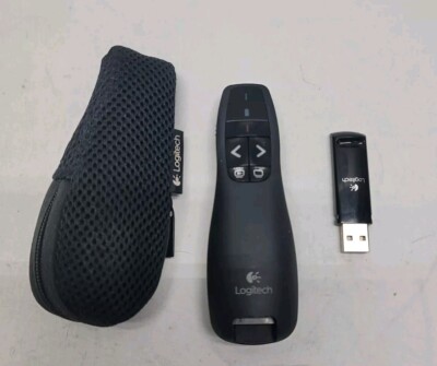 Logitech R-R0008 Wireless R400 Presentation Remote Controller with Laser Pointer