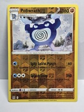 Poliwrath 85/196 Reverse Holo - Lost Origin - PTCG - NM