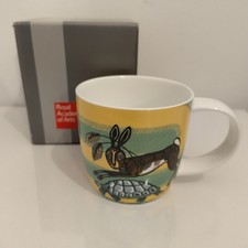 Royal Academy Of Art Aesop's Fable Tortoise And Hare Mug Fine Bone China