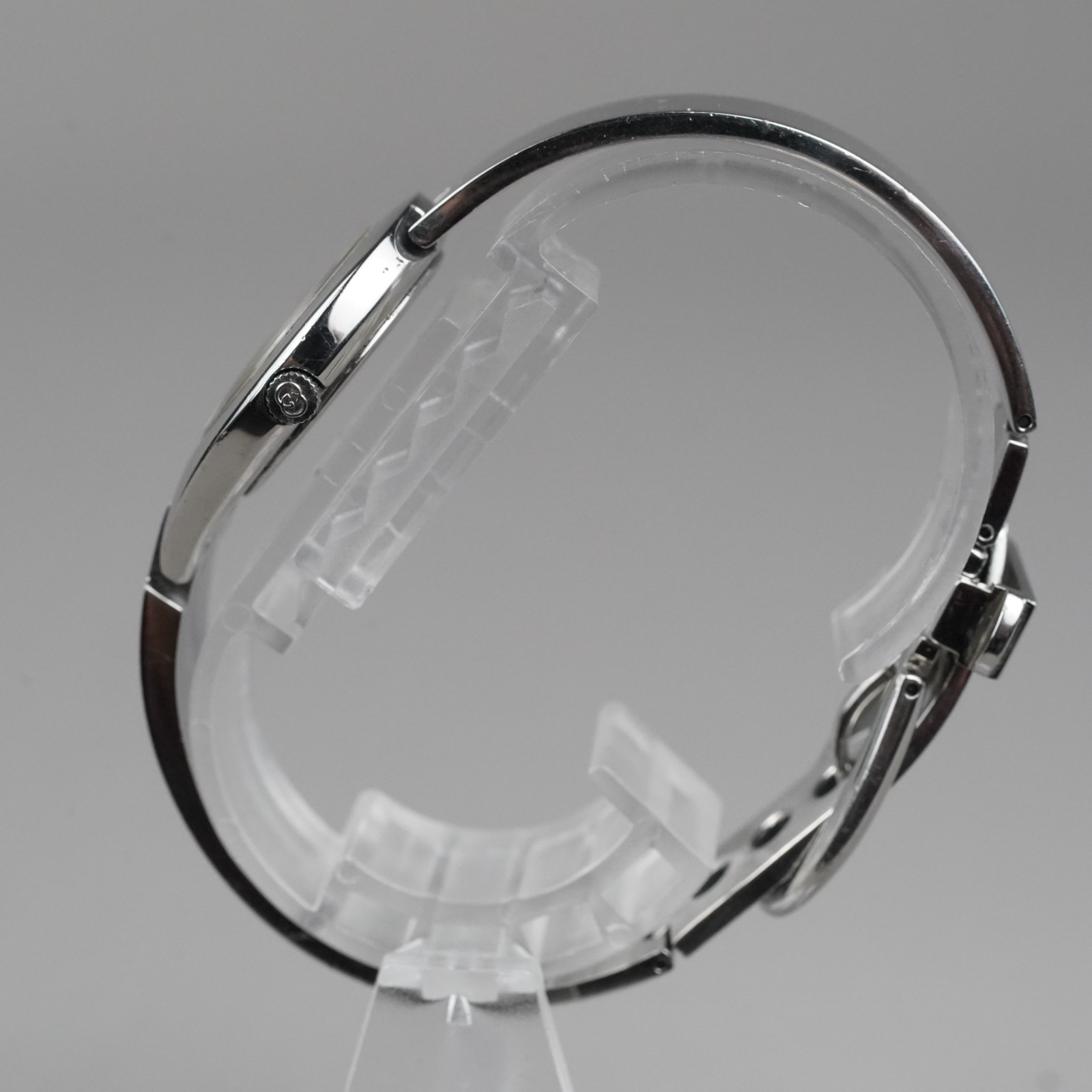 GUCCI Vintage Women's Watch 6700L Silver 27mm Vintage New Battery 0105015 thumbnail 8