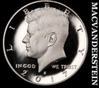 2017-S Silver Kennedy Half Dollar - Choice Gem Proof  Lustrous  #K4214