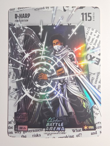 2025 Bo Jackson Battle Arena Dylan Harper D-Harp Steel Rookie RC #HBF-24