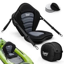 Kayak Seats with Back Support for Sit on Top, Universal Paddle Board Seat for...