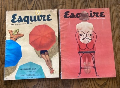 Esquire Magazines - Feb 1953-April 1955