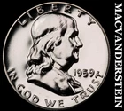 1959 Franklin Half Dollar - Choice Gem Proof  Lustrous  No Reserve  #J9791