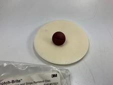 3M 07501 Scotch-Brite Molding Adhesive And Stripe Removal Disc, 4 Inch
