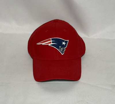 Red New England Patriots NFL Baseball Hat Cap Embroidered Logo One Size NWOT