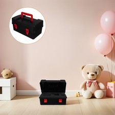  1 Set Spinning Top Storage Box with Sponge Liner & Dividers - Gyro Organizer