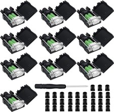 DB9 Female Breakout Connector 9PIN Port Solderless RS232 DSUB RS485 Serial