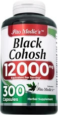 FITO MEDIC'S Black Cohosh Root Extract 12000 mg Equivalent, Herbal Supplement