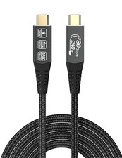 CAKOBLE Thunderbolt 5 Cable 0.5m 80Gbps 240W PD 16K USB C