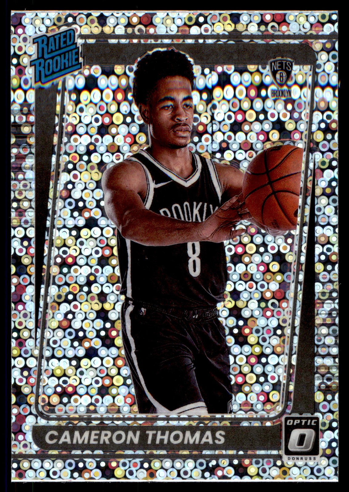 2021 Donruss Optic Cameron Thomas #153 Fast Break Holo