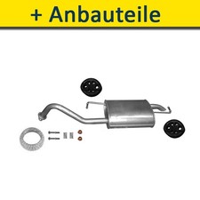 Endtopf Auspuff+ für TOYOTA COROLLA 1.4 1.6 110/97PS 2001-2004