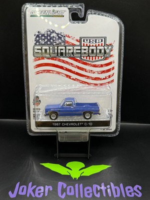 Greenlight CTC Exclusive Squarebody USA Blue 1987 Chevrolet Silverado C-10