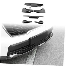 7PCS Front Rear Bumper Lip Cover Trim Compatible with Carbon Fiber Pattern
