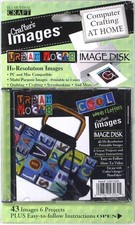 Blumenthal Craft Cool Words Letters Crafter's Images Image Disk