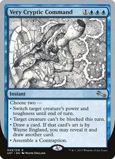 Very Cryptic Command (#49a) - Foil UNS NM MTG