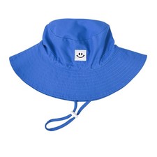 Baby Toddler Sun Hat,Kids Summer UPF 50 Foldable Beach 6-24 Months, Blue