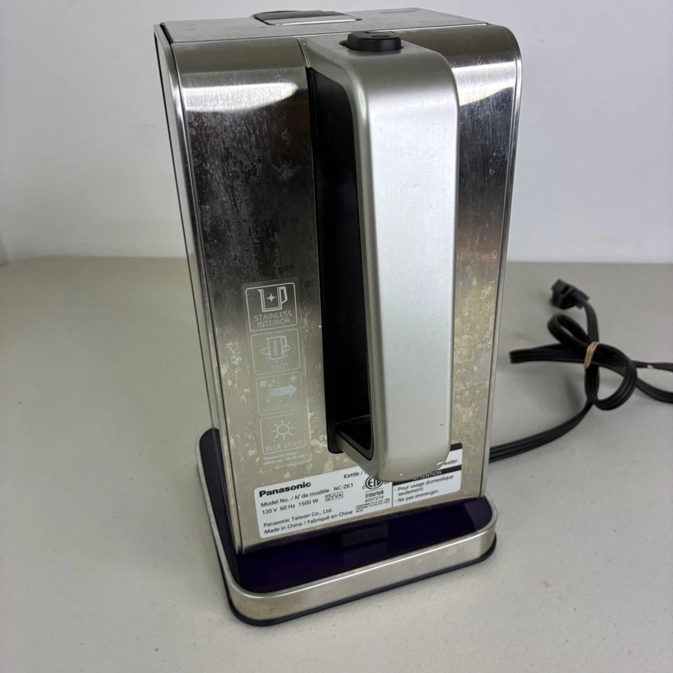 Panasonic Nc-zk1 чайник с отделкой из нержавеющей стали коллекция для завтрака 1,4 л - Изображение 3 из 4