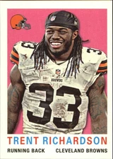 2013 Topps 1959 Mini #1 Trent Richardson - FB