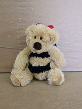 RUSS BERRIE BREEZY BUMBLE BEE STUFFED PLUSH BEAR 10"