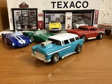 NOS Mint Tyco Mattel 440X2 HO  55 Chevy Nomad Turquoise/Wht Slot Car Just Opened
