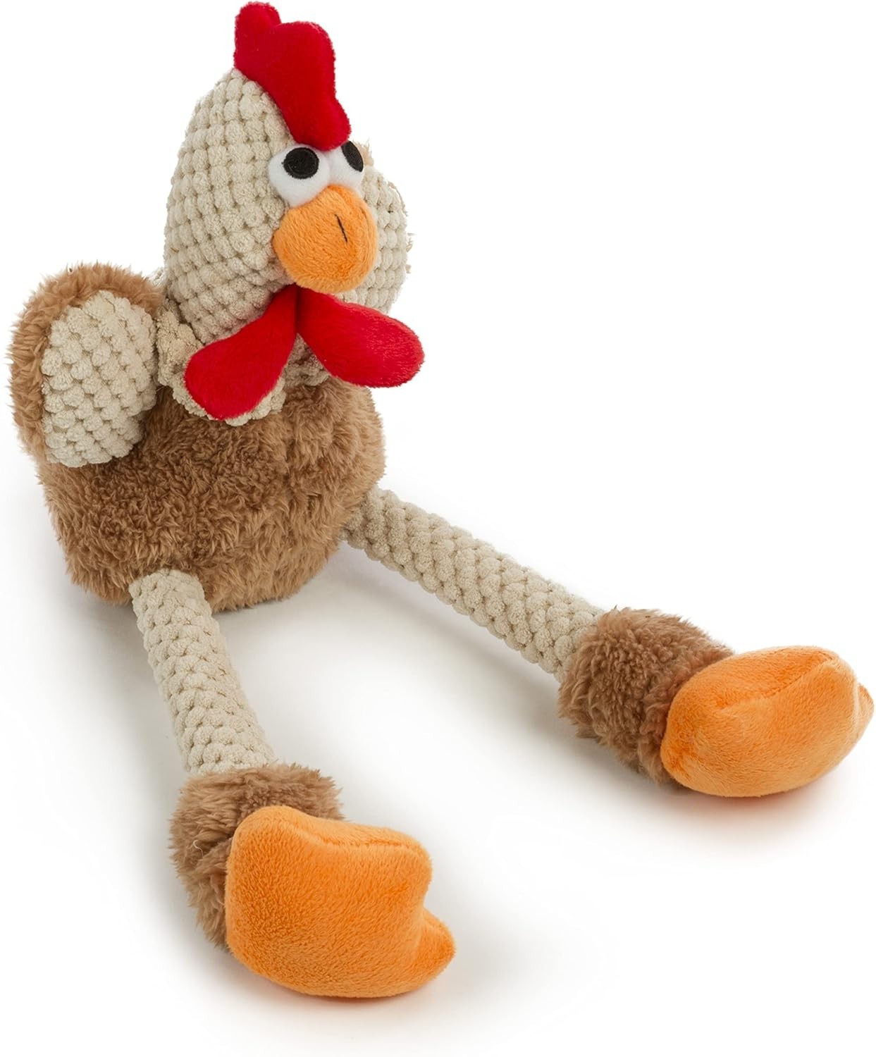 goDog Checkers Skinny Rooster With Chew Guard Technology Tou