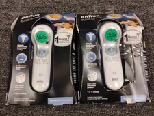 Lot of 2! Braun No-Touch Forehead Digital  Thermometer NTF3000 - B2