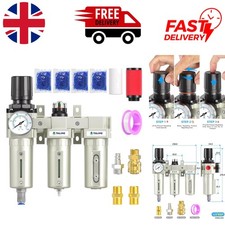 3-Stage Air Filtration System with 1/2 Inch BSP Connection & Easy Maintenance