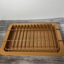 Gotham Steel Crisper Tray & Gotham Steel Bacon Bonanza Non Stick Ovenware