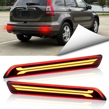 Full Led Rear Bumper Reflector Lights Kit For Honda Crv Cr-v 2010 2011 Tail L... Full Led Rear Bumper Reflector Lights Kit For Honda Crv Cr-v 2010 2011 Tail L...
