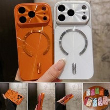 For iPhone 17 Pro Max Air 16 15 14 13 Mag Safe Glossy Shockproof Slim Phone Case
