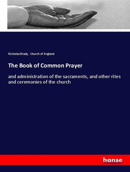 The Book Of Common Prayer Nicholas Brady-image