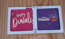 12 Peaces Diwali Greeting Card Wishing You a Bright Diwali