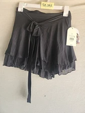 Blogilates Women's Dance Studio Wrap Skort 3.25" - Black S