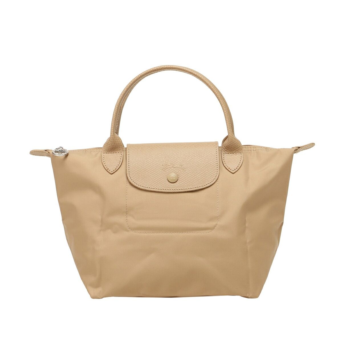 New Longchamp LONGCHAMP Handbag Le Pliage One S Top Handle Bag Beige From Japan
