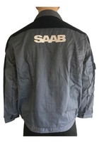 Saab Genuine Workshop Mens Workwear Jacket SB02 Postman Blue