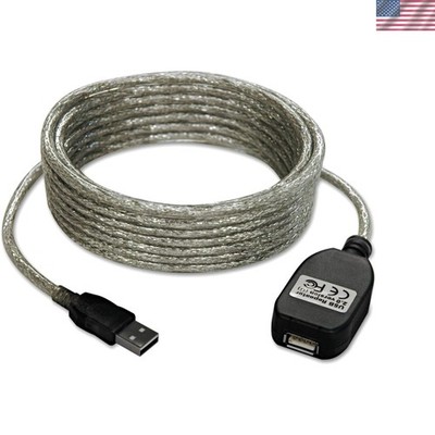 16ft USB 2.0 Extension Cable - Hi-Speed, Durable Connection, 3-