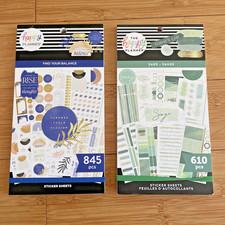 The Happy Planner - Me My Big Ideas - Find Your Balance / Sage Stickers