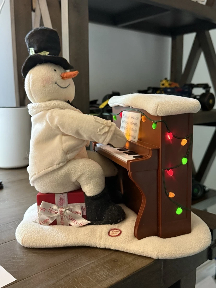 Hallmark Piano Snowman for sale | eBay