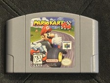 Mario Kart Nintendo 64 N64 Authentic Tested Retro Original 1st Print 1996