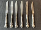 New ListingTowle Old Master Sterling Silver Dinner Knives Set of 6 Monogram V