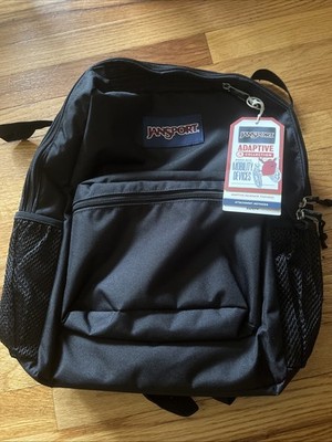 JanSport Central Adaptive Pack Wheelchair And Walker Compatible Backpack, Black
