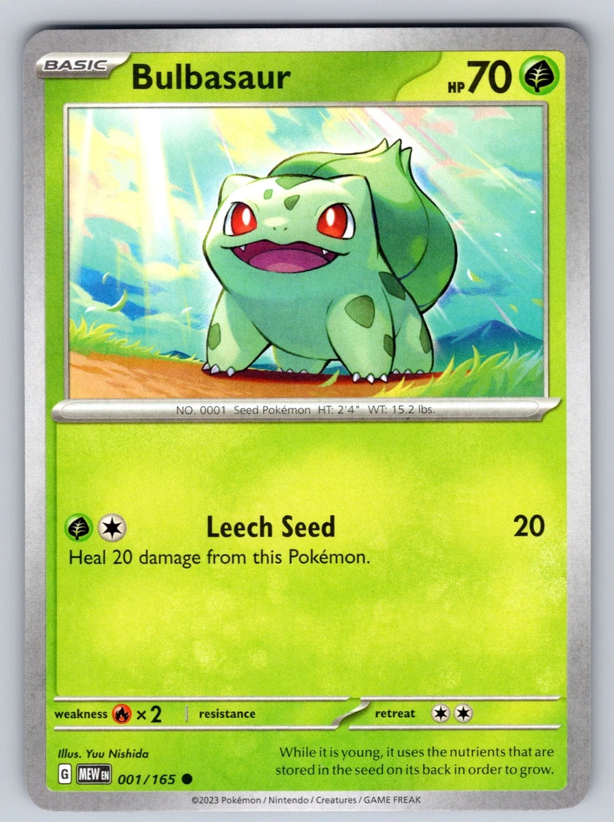 bulbasaur pokemon card ebay Auction Item 134636046696 TCG Cards 2004 EX Fire Red & Leaf Green Base Set Bulbasaur | eBay