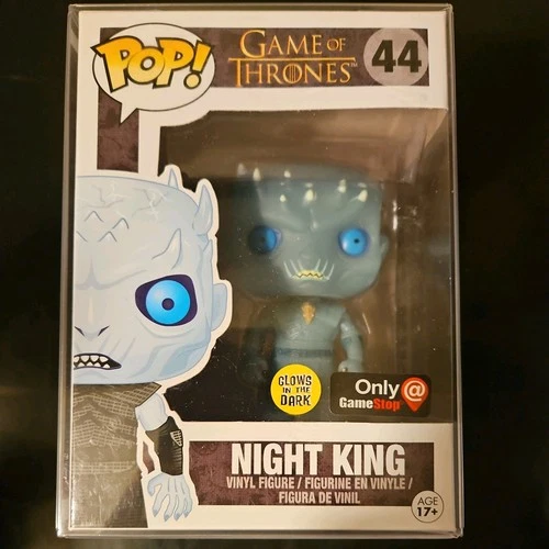 Funko Pop! Game Of Thrones Night King GITD #44 GameStop Exclusive Glows