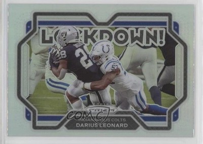 2021 Panini Prizm Lockdown! Shaquille Leonard Darius Leonard #1 0ho3