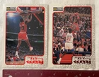 MICHAEL JORDAN 1998 Upper Deck Collector's Choice MJ REWIND Jumbo Cards # 4 & 6