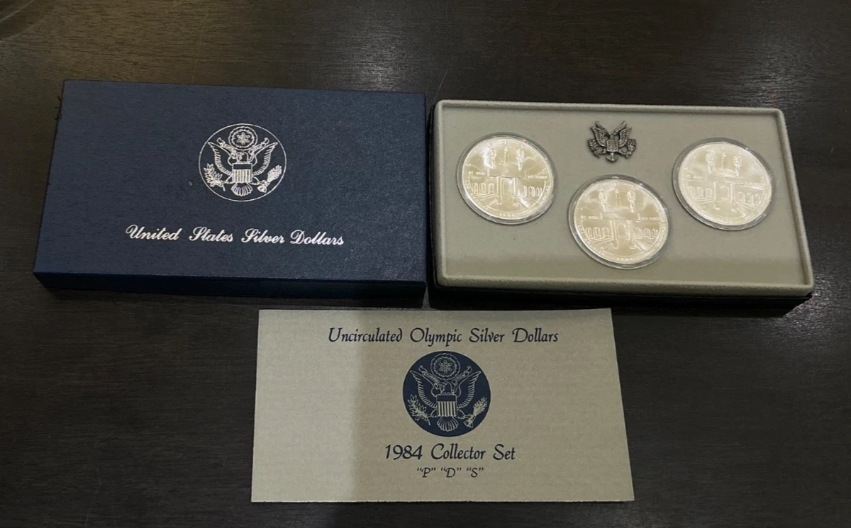 $1 1984 US Modern Silver/Clad Commemorative Coins (1982-Now) for