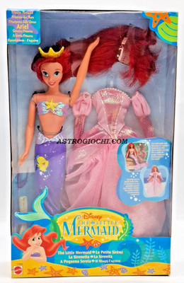 Mattel die kleine Meerjungfrau Puppe Ariel Disney Vintage 1997 NEU IM KARTON