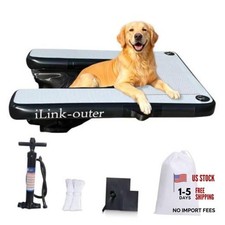 iLink-outer Inflatable Dog Water Ramp for Large Dog Floating Boat Ramp-Max Up